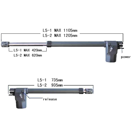 Swing gate opener